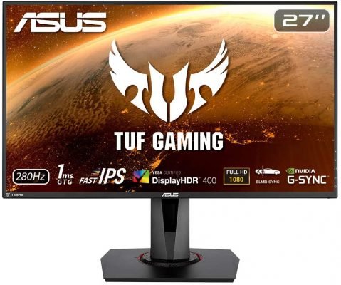 ASUS TUF VG279QM 27-ich 280Hz 1080p Gaming Monitor