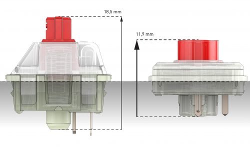 Low-Profile Switches vs Standard Switches